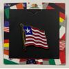 Liberia Flag Single Lapel Pin