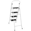 EliteKoopers 3 Step Foldable Strong Ladder For Safety Non Slip Mat Tread