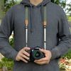 [VKO] Slim Neck Strap Adjustable Shoulder Strap for SLR/Mirrorless/Compact Cameras(Green Color)
