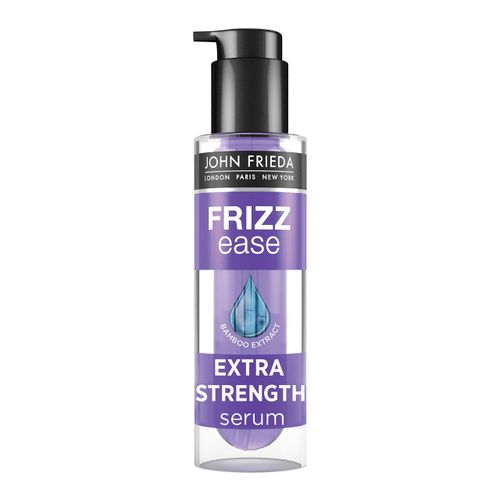 John Frieda Frizz Ease Extra Strength Serum, Nourishing Hair Treatment for Dry, Damaged, Frizzy Hair, Frizz Control and Heat Protectant with Bamboo Extract, 1.69 Ounce