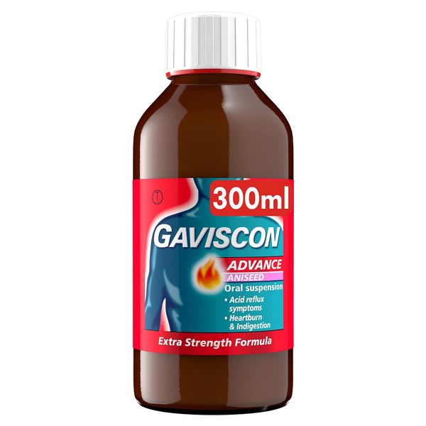 Gaviscon Advance Liquid Heartburn Relief Aniseed 300ml