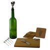 Grape Themed Bamboo Charcuterie Board Wine & Cheese 11pc Serving Set