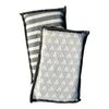 Bright Box Microfiber Cool Gray Sponges, 2ct