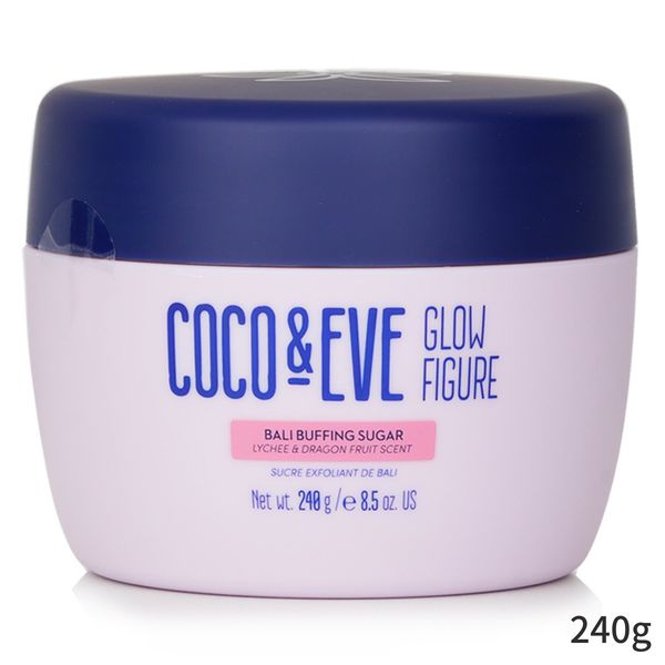 Coco &amp; Eve Exfoliating &amp; Peeling Coco &amp; Eve Glow Figure Bali Buffing Sugar - # Lychee Dragon Fruit Scent 240g Women&#39;s Skin Care Women&#39;s Basic Cosmetics Face Mother&#39;s Day Present Gift 2023 Popular Brand Cosmetics