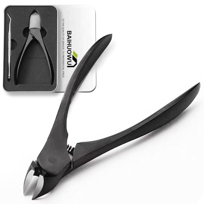 Extra Large Toe Nail Clippers For Thick Nails Heavy Duty Stainless  Professional