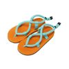 Chums Retainer Sandal Clog, Orange/Mint, S