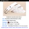 Spolife Women's Leather Belt (White)