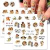 TOROKOM Water Transfer Nail Stickers, 3D Stickers, Dragon Snake Cupid Angel Eros Kanji Nail Art Sticker Decals, Nail Art, Design, Nail Decor, Adult Kids, Nail Jewelry (Set of 24)