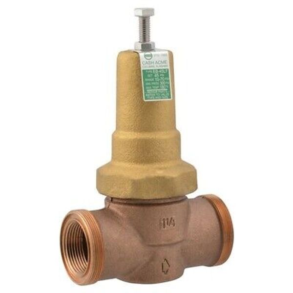 Cash Acme Brass 1-1/4-in Copper Sweat Pressure Regulator Valve