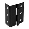 TSSS 6 PCS 76mm(3") Half-Surface Chest Hinges, Offset Door Shutter Semi-Concealed Three Fold Retro Hinges