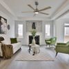 5Blade 52Inch LED Standard Ceiling Fan with Remote Control and Light Kit