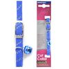 4 Units Saver Pack - Ancol - Reflective Softweave Cat Collar Blue
