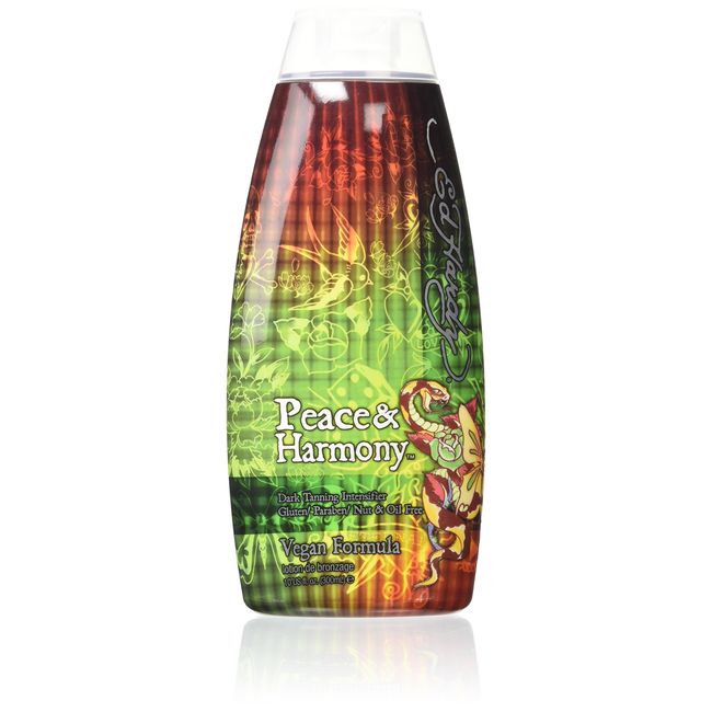 Ed Hardy Peace & Harmony Tanning Intensifier Bronzing Moisturizer Lotion 10 Oz