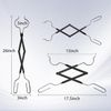 Fire Pokers Set for Fireplace 32 Inch Solid Steel Fire Pit Campfire Poker Blow