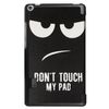 [PCATEC] Huawei Mediapad T3 7.0 Tablet Case with Stand Function Trifold Cover Thin Lightweight Stand Function (2017 Model) PU Leather Case (Big Eyes)