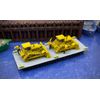 RTR - 40' Deck Barge N Scale 1:160 with Bulldozers Custom Designed Handcrafted