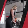 Yes4All Deluxe Red Tricep Rope 36 Inches Black Cable Attachment, Pulley System Gym Pull Down Rope with Carabiner, Exercise Machine Attachment