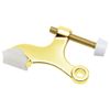 Nuk3y Hinge Pin Heavy Duty Adjustable Door Stop (6 Pack, Polished Brass)