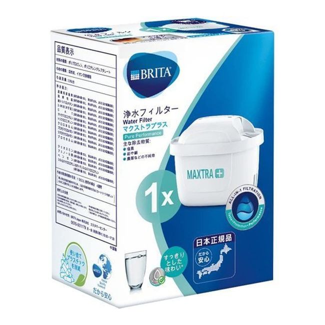 1 Brita Maxtra Pure Performance Replacement Filter