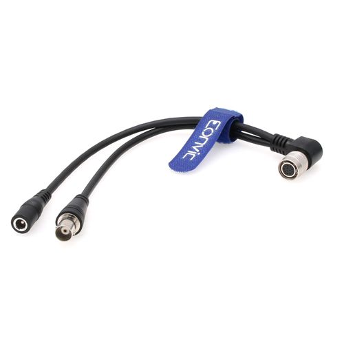 Eonvic Power Cable for Sony Camera 12pin Female Hirose to Female DC BNC Industrial Camera Video Signal Cable