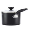 Farberware 12-Piece Easy Clean Nonstick Pots and Pans/Cookware Set, Black