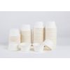 Golden Apple, 2oz-100ct Portion cups. Compostable Sugarcane/Bagasse. Biodegradable. Sample food cops.