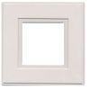 kenable Light Switch Surround Finger Plate White [2 Pack] [1 Pack]