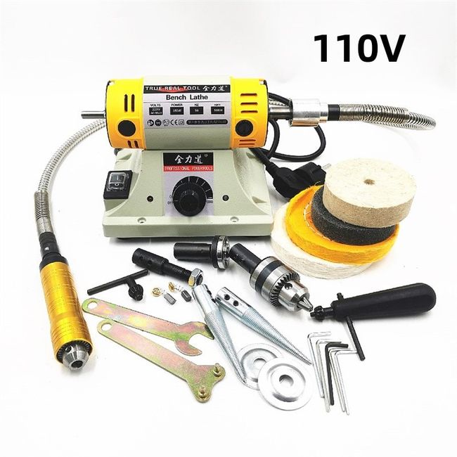 220V Portable Stained Electric Grinder With Bracket Diamond Glass Grinding  Tool