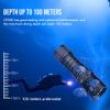 Trustfire Rechargeable Diving light 100m Scuba Flashlight for Photography Video