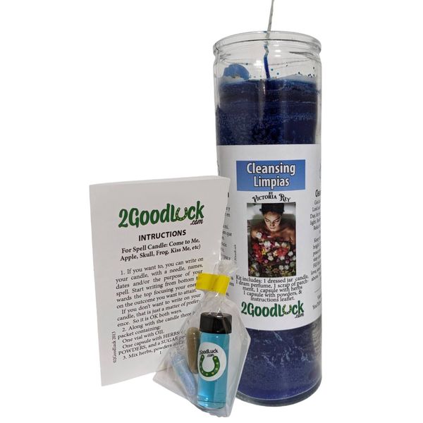 Cleansing Dressed Candle Kit - Limpias