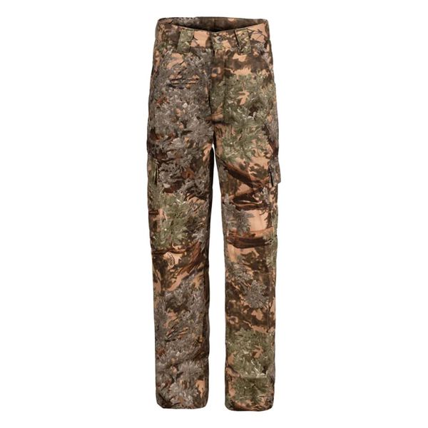 King's Camo KCK202 Kids Classic Design Cotton Regular Fit Six Pocket Hunting Cargo Pants, Desert Shadow, 4