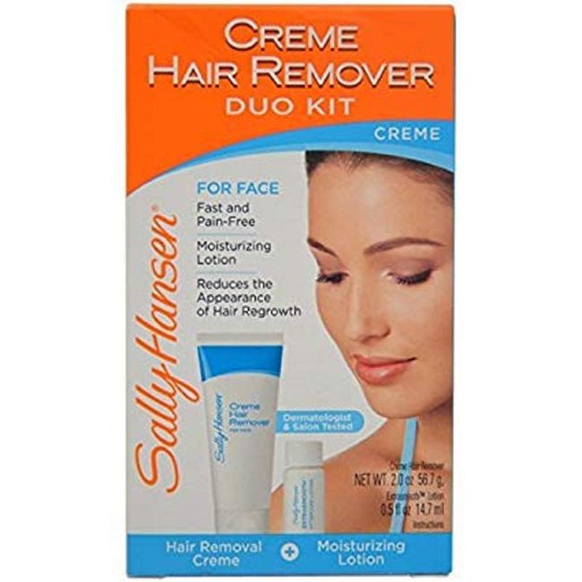 Creme Hair Remover Kit for Face, Upper Lip & Chin by Sally Hansen