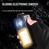 Solar Camping Tent Light Rechargeable LED Flashlight Power Torch Lantern Lamp US