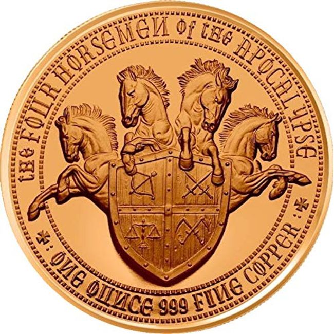 1 oz .999 Pure Copper Round/Challenge Coin (Lincoln