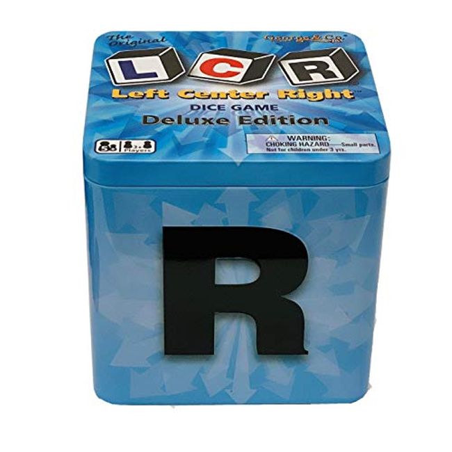 LCR Left Center Right DICE Game- Deluxe Edition