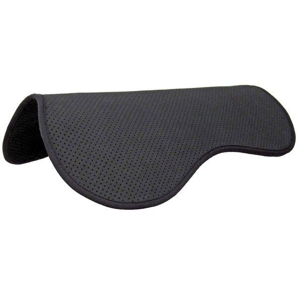 Shires Contour No Slip Saddle Pad: Black