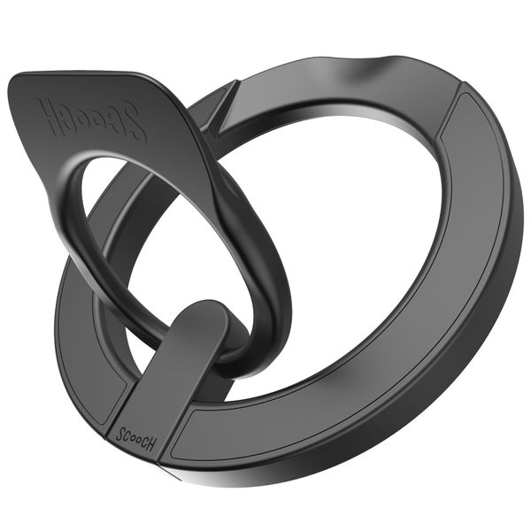 Scooch Magnetic Phone Ring Holder for MagSafe Phone Grip [MagRing 2.0], Magnetic Ring with Adjustable Stand, Strong Magnets, for iPhone 15/14/13/12, Compatible with MagSafe Accessories