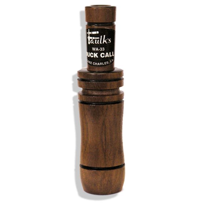 Faulk's Game Calls Deluxe Duck Call WA-33 BROWN