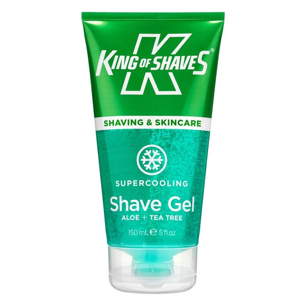 King of Shaves Cooling Aloe Vera Low Foam Shaving Gel for Men 175ml