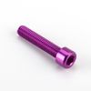 KustomCaps Threadless Headset Cap Bolt Purple