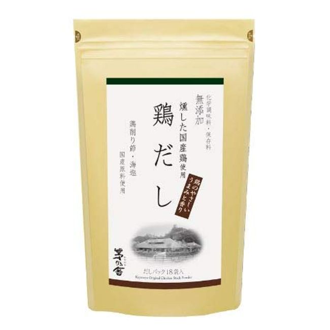 Kuhara Honke Chinoya Chicken Soup Stock 0.3 oz (8 g) x 18 Bags