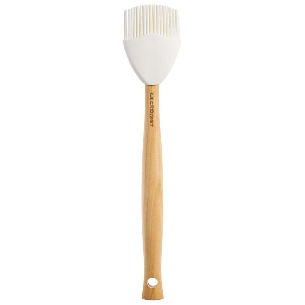 Le Creuset Silicone Craft Series Basting Brush, 10 1/2" x 2 1/8", White