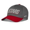 Alpinestars Men's Lanes Cap with Visor, Coal, XL