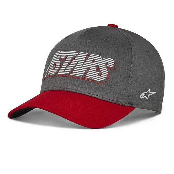 Alpinestars Men's Lanes Cap with Visor, Coal, XL