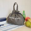 At First AF6351 Drawstring Lunch Bag, Khaki, L Size, Colors