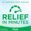 Fleet Adult Glycerin Suppositories 50-Count (2-Pack)
