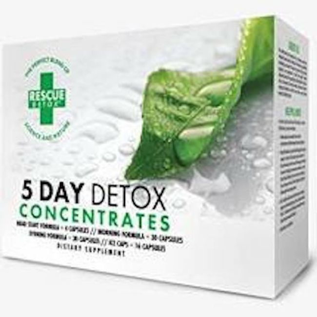 Rescue Detox Permanent 5 Day Detox Concentrates