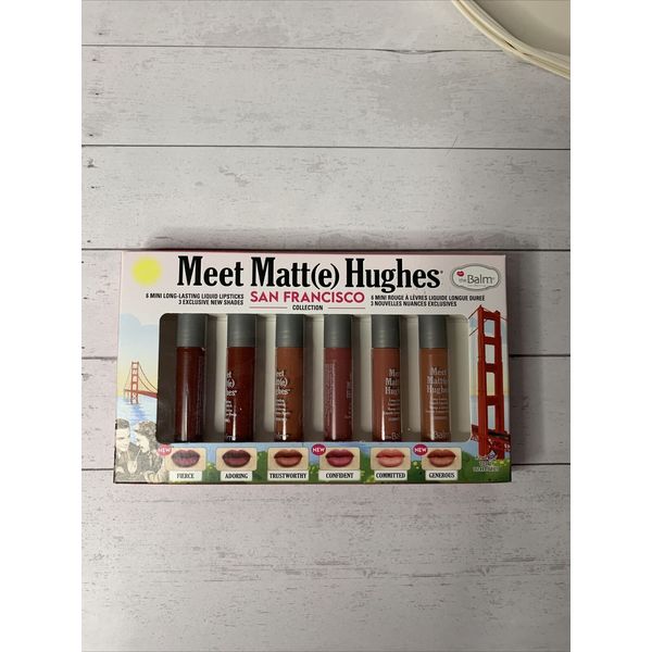 theBalm Meet Matte Hughes Mini Kit Box If 6 7.2 ML