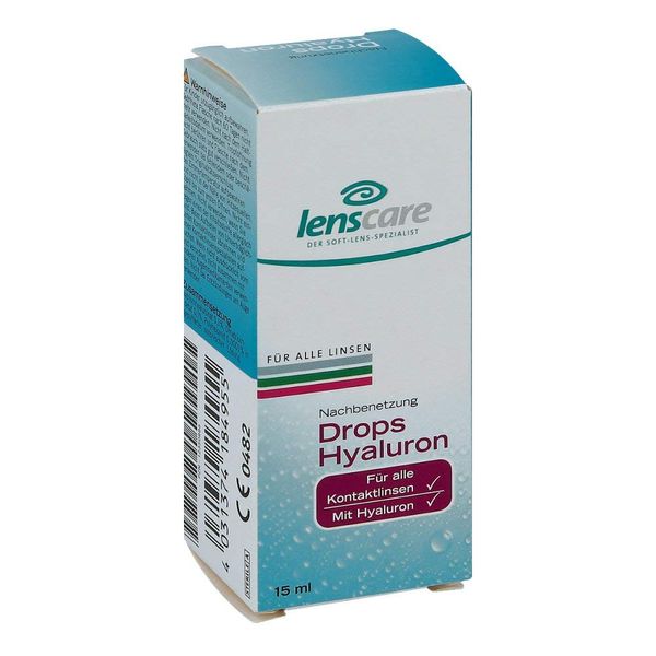 LENSCARE Drops Hyaluronic Solution 15 ml