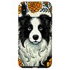 Hülle für iPhone XS Max Border Collie Ringelblume Hund